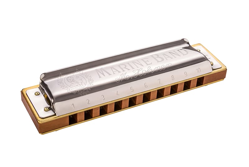 Hohner Marine Band 1896 Harmonica in D image 1