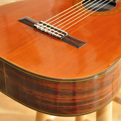 HASHIMOTO G200 / Classical Nylon Guitar 4/4 Adult Size / Made In Japan / From 1980's image 4