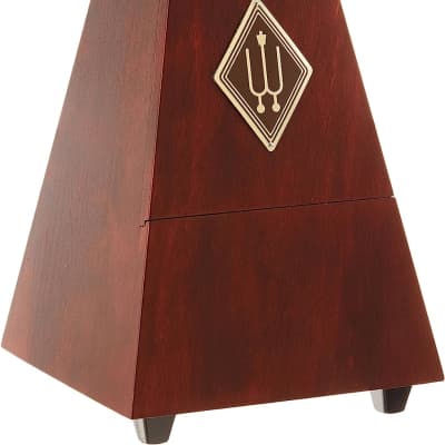 Wittner 811M 800/810 Series Metronome Wood Case Mahogany Gloss with Bell image 2