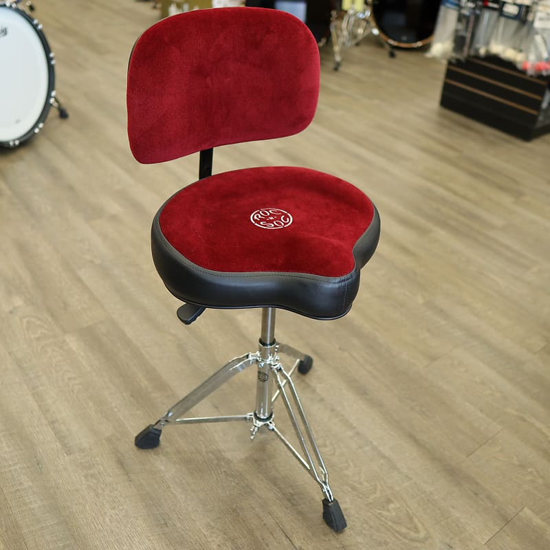 RocNSoc Nitro Original Throne With Backrest (Red) NR W/B Reverb