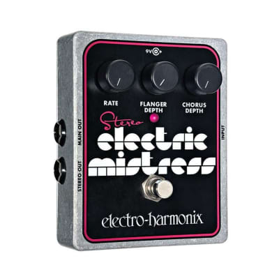 Electro-Harmonix Stereo Electric Mistress Flanger/Chorus  Effects Pedal for sale