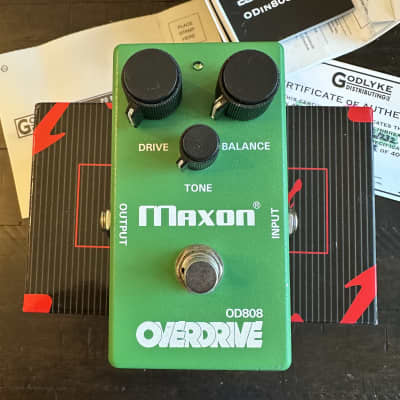 Maxon OD-808 Overdrive 40th Anniversary 2019 | Reverb