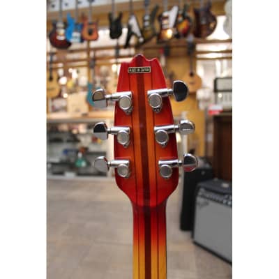 1970´s Pro Martin Custom see thru cherry sunburst MIJ | Reverb