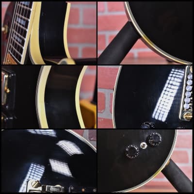 Gibson Les Paul Custom Black Beauty 3-Pickup with Tremolo One Off Special Order Ebony 1984 w/Gibson hardshell Case image 21