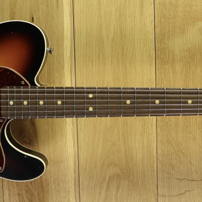 Fender Custom Shop Ltd Edition 60s Thinline  Tele Custom Journeyman Relic 3 Tone Sunburst CZ541140 image 9