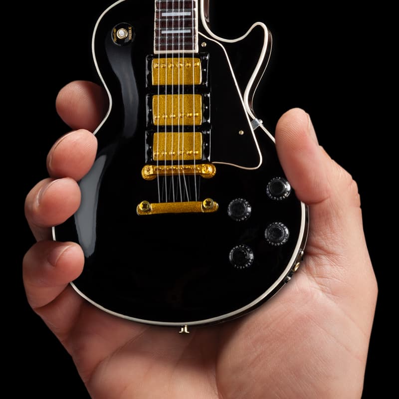 Gibson 1964 SG Custom White Handcrafted 1:4 Scale Mini Guitar