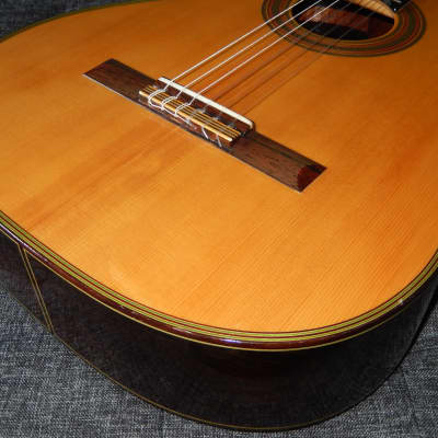 TAKAMINE'S ALL TIME BEST - No15 1980 - BOUCHET/TORRES/HAUSER/FURUI STYLE - CLASSICAL GRAND CONCERT GUITAR - SPRUCE/BRAZILIAN ROSEWOOD image 6