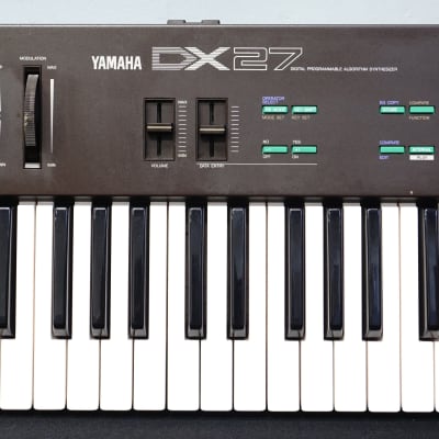 YAMAHA DX27 FM Vintage 80's Polyphonic Digital Synthesiser W/ MIDI image 2