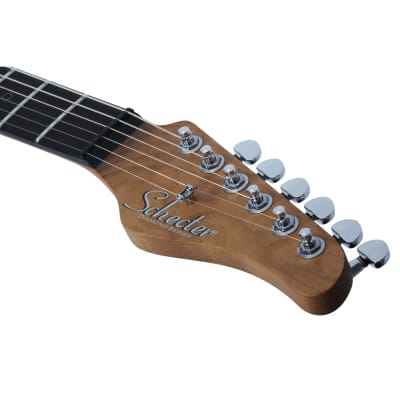 Schecter 1542 Nick Johnston Traditional HSS Guitar, Ebony Fretboard Atomic Frost image 4