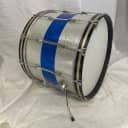 Ludwig Bass drum 1960s - Silver / blue / silver sparkle