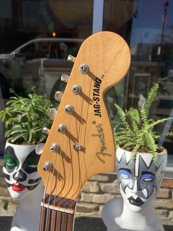 Fender JagStang Kurt Cobain MIM Sonic Blue Reverb Australia