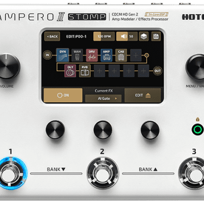 Hotone MP-300 Ampero II Stomp Amp Modeler / Effects Processor