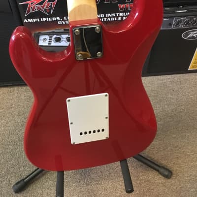 Indiana Double Cutaway Electric Guitar Red image 8