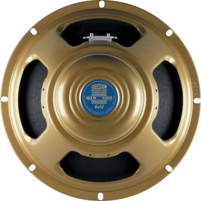 Celestion G10 Gold 15 ohm 10" 40W Alnico Vintage Tone Guitar Speaker T5682 image 1