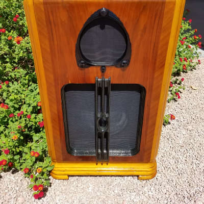 Zenith 6-S-256 Antique Radio Custom Guitar Amp Cabinet + Celestion G12S-50 speaker New Shipping Cost image 3