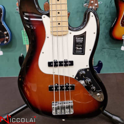 Fender Player Jazz Bass 3-C Sunburst, Maple image 2