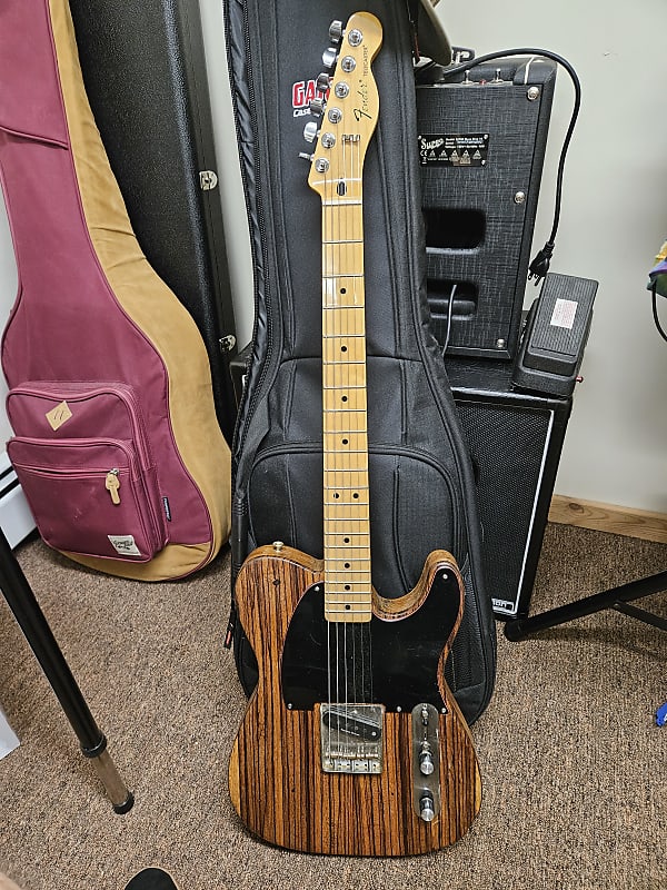 Fender Esquire Partscaster 2019 2021 Satin Natural Reverb
