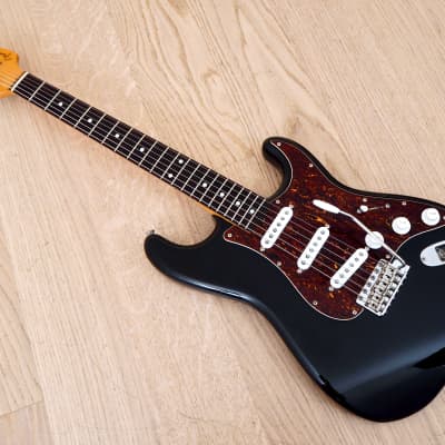 1984 Fender Stratocaster '62 Vintage Reissue Black w/ Custom Shop Fat 50s, Japan MIJ "A" Serial image 12