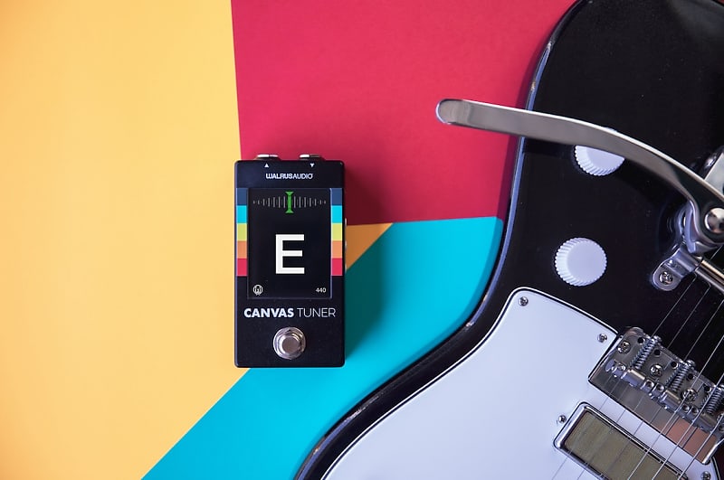 ギター Walrus Audio Canvas Tuner Canvas-Tuner-landscape-
