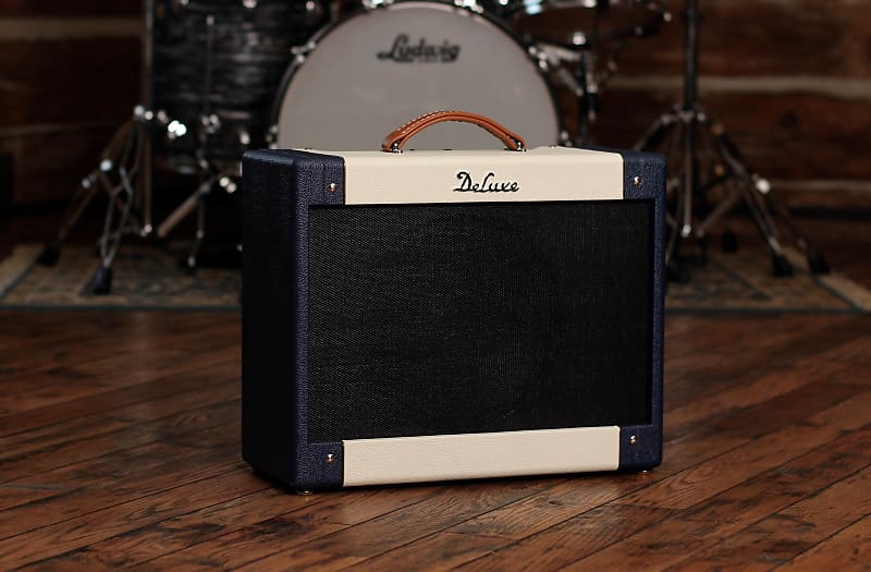 Deluxe Amplification 5E3 ’59 Tweed Deluxe Blue/White image 1