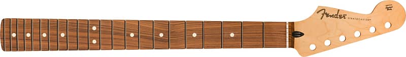 Fender Stratocaster/Strat Reverse Headstock Neck, Pau Ferro, 9.5", Modern "C" image 1
