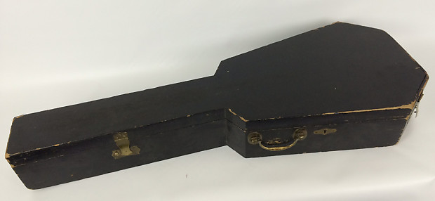 1840 s Martin Acoustic Parlor Guitar Coffin Case REAL VINTAGE Reverb