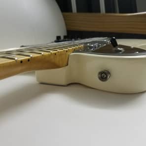 Fender FSR Telecaster Deluxe 2010 Olympic White HH Rare Special Run Maple Neck MIM 1972 72 Reissue image 10