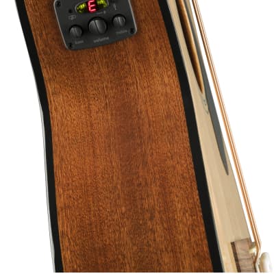 Fender CB-60SCE Acoustic-Electric Bass Natural image 8