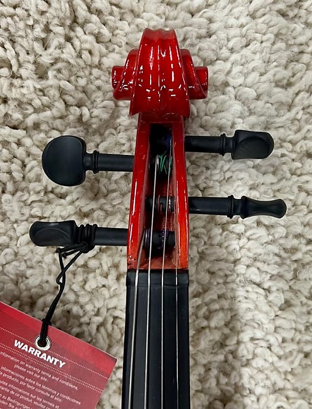Stagg Model VN-4/4-TR Full Size Solid Maple Violin w/Case in