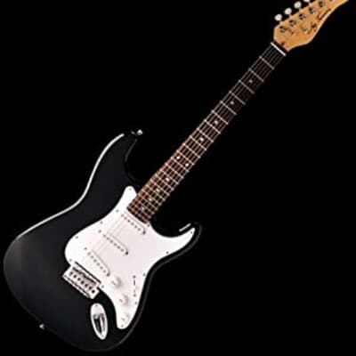 Jay Turser USA Guitar  Double Cutaway Black JT-300-BK-A-U image 4