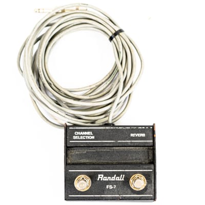 Randall FS-7 Footswitch - Channel Select & Reverb for RG80 RG100 for sale