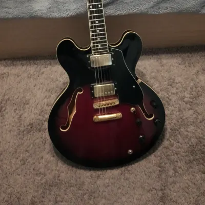 Palmer Semi-hollow  1970 Red for sale