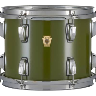 Ludwig Pre-Order Classic Maple Heritage Green Fab 14x22_9x13_16x16 Drums Shell Pack Made in USA Authorized Dealer image 2