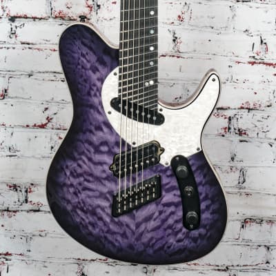 Ormsby - TX Exotic GTR7 - 7-String SB HS MS Electric Guitar - Purr Pull Quilted Maple Burst - w/HSC - x7304 - USED image 1