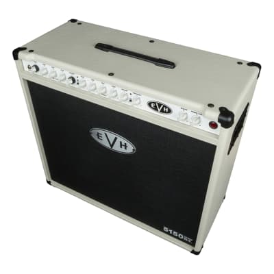 EVH 5150III 50W 6L6 2x12 Guitar Amp Combo, Ivory w/ Celestion EVH G12H Speakers image 4