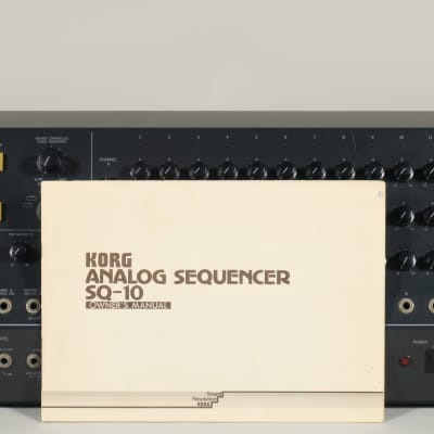 Korg SQ-10 Analog Sequencer for MS / PS range + owner's manual (serviced)