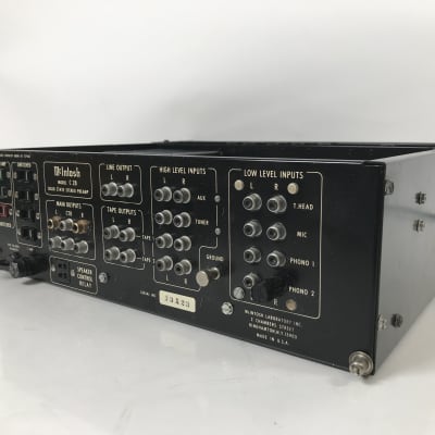 McIntosh C28 Stereophonic Solid State Preamplifier image 3