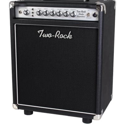 Two-Rock Studio Signature 1x12 Combo Amplifier, Black, Silverface image 1