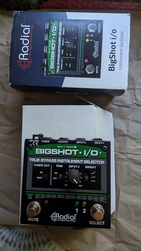 Radial BigShot i/O