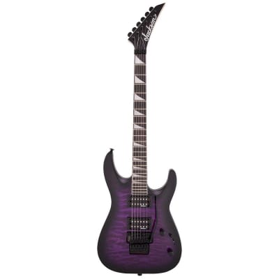 Jackson JS  Dinky Arch Top JS32Q DKA Electric Guitar (Transparent Purple Burst)(New) for sale