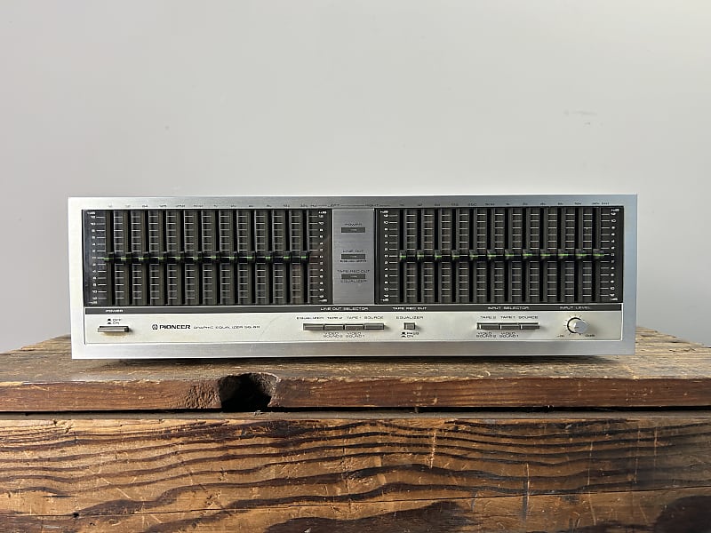 Pioneer SG-60 Stereo Graphic Equalizer 1984-1986