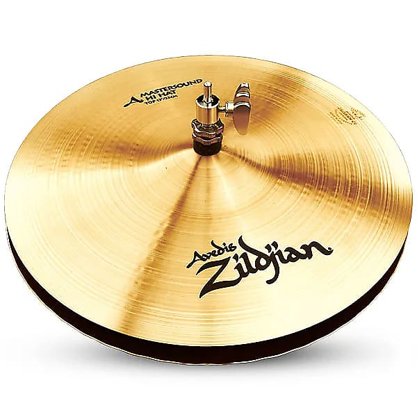 Zildjian 13" A Series Mastersound Hi-Hat Cymbals (Pair) 1998 - 2012 imagen 1