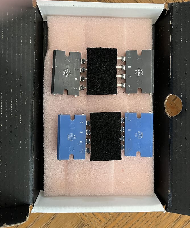 NEC Power Transistors 2SB706 / 2SD746 for Phase Linear / Reverb