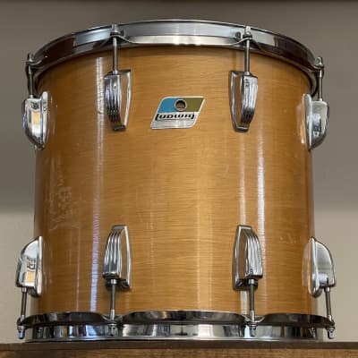 1970's Ludwig 13" Maple Thermogloss 12x13 Power Tom 6-ply image 13
