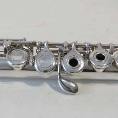 Yamaha YFL-371 Open Hole Flute Outfit with Solid Silver Head Joint image 5