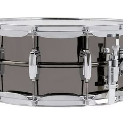 Ludwig (LB417) 14"x6.5 Black Beauty Snare Drum - Black Smooth image 3