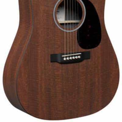 Martin D-X1E-03 Mah/Mah Acoustic Electric Guitar, Natural Mahogany for sale