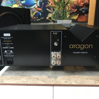 Aragon Iridium Mono-Block Reference Amplifiers 1 Pair In Black New Open-Box! 2022 image 15
