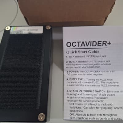 Mu-Tron Octavider+ - Limited Edition Black image 2