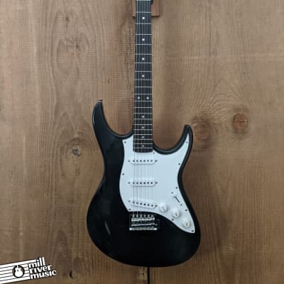 Baja Classic Stratocaster-Style Electric Guitar Black image 2